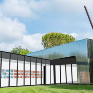 Cet e ?te ?, la Venet Foundation pre ?sente au Muy une installation ine ?dite de l'artiste Lawrence Weiner