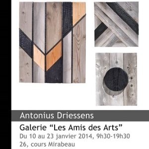 Une nouvelle exposition d'Antonius Driessens à Aix-en-Provence