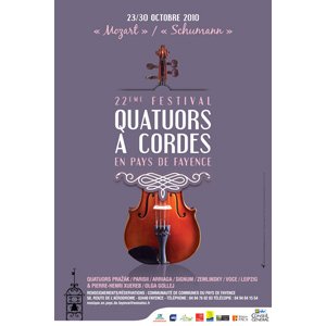 FAYENCE : 22eme Festival de Quatuors à cordes