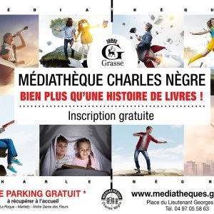Médiathèque Charles Nègre Grasse