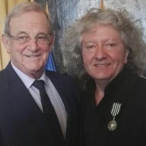 L'artiste Kristian Chevalier des Arts et des lettres