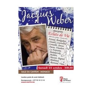 Jacques Weber nous offre ses « Eclats de vie »