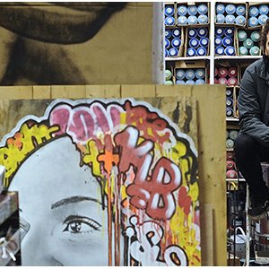 Otom, dessinateur et graffeur virtuose