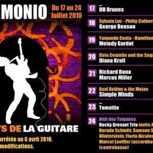 CORSE : XXIèmes Nuits de la Guitare de Patrimonio